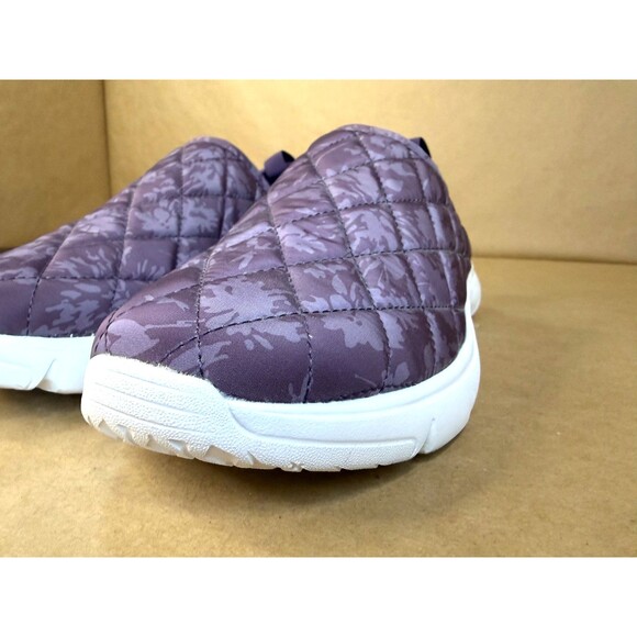 Vera Bradley | Shoes | Vera Bradley Floral Womens Slipon Vb  Vera Bradley VB Cloud Slip-On Shoes Women\'s Size 8 Purple Floral Quilted NEW